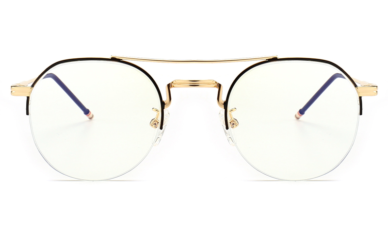 Anti Blue Glasses-C11815 Gold With Black